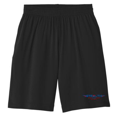 Unisex Adult Pocketed Athletic Shorts 9" inseam Thumbnail