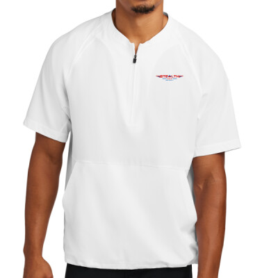 Cage Jacket 1/4 Zip - White Thumbnail