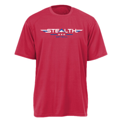 Youth Red B-Core Performance Tee Thumbnail