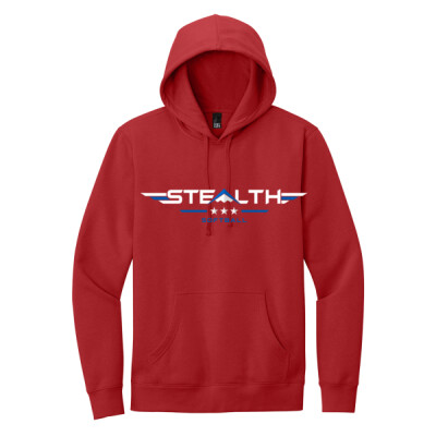 Adult District Red Fleece Hoodie Thumbnail